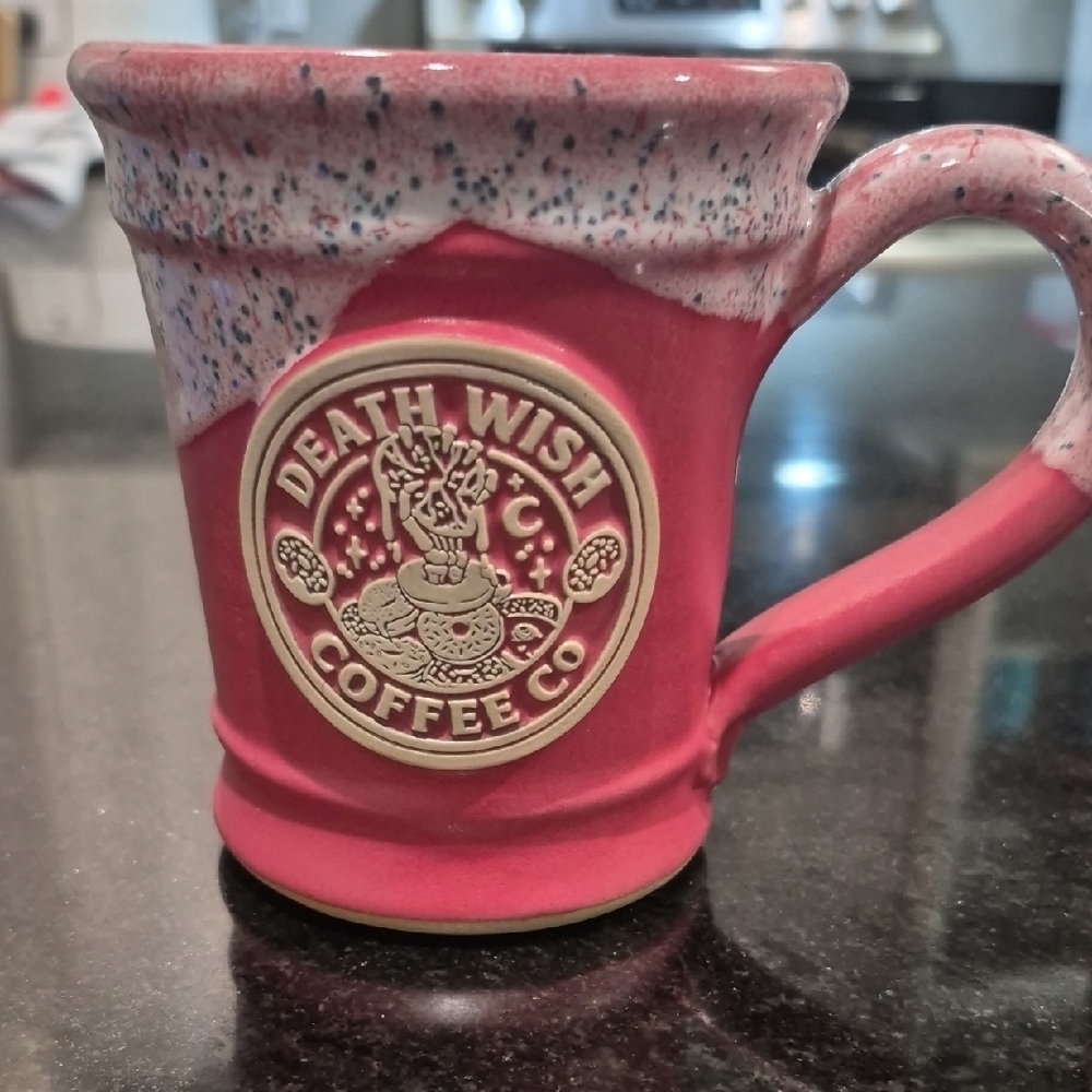 Death Wish Coffee Co. Pink Mug